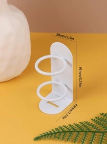 1 件多功能电动牙刷架，现代铁艺壁挂式牙刷收纳架，适用于浴室家居浴室装饰秋季装饰返校