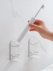 1 件多功能电动牙刷架，现代铁艺壁挂式牙刷收纳架，适用于浴室家居浴室装饰秋季装饰返校