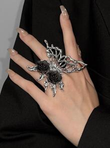 Nhẫn Trang Trí Hoa & Bướm - Nhiều màu - Xem 2