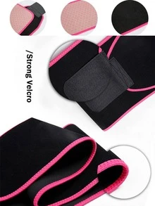 Cinturica unicolor Faja Pesas Gym Halterofilia Cinturon Gym,faja para gym mujer,fajas para gym, - Negro - Ver 6