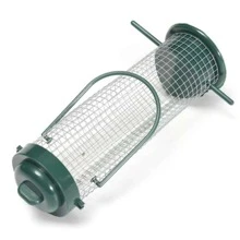1pc Plastic Hanging Bird Feeder - Green - View 2