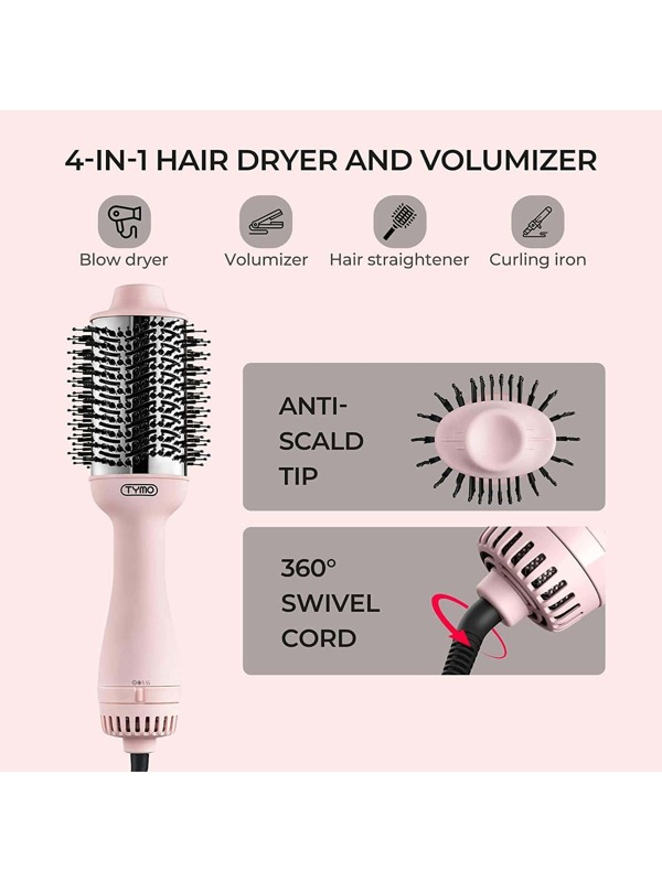 Hair Dryer Brush TYMO Ionic Blow Dryer Brush & Volumizer