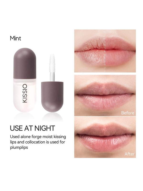 KISSIO Lip Plumper Set,Natural Lip Plumper,Lip Care, Lip Plumper Gloss