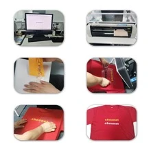 1卷25X30厘米植絨天鵝絨3D效果熱轉印乙烯基HTV電影DIY工藝品 - 淺藍色 - 查看 3