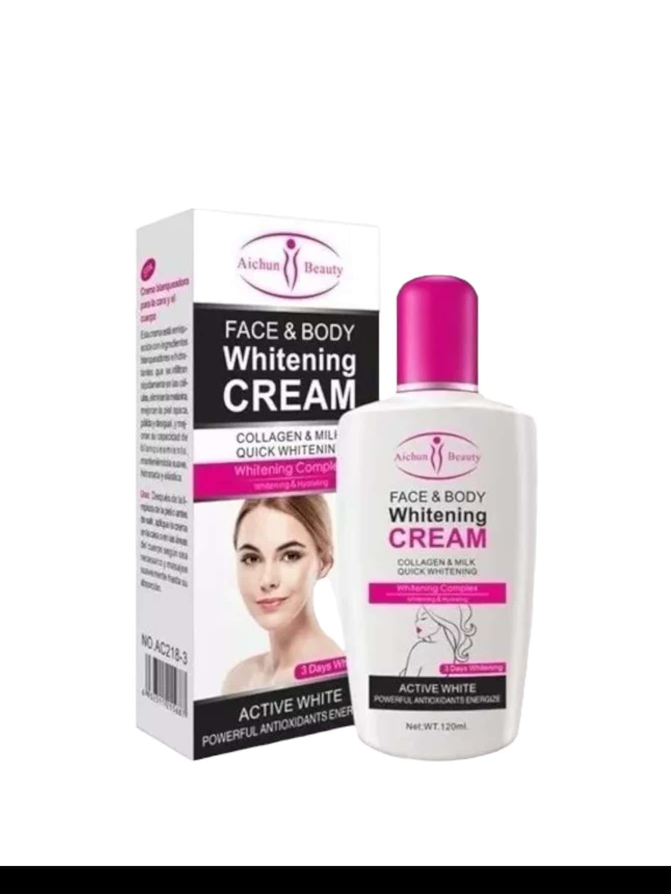 GENESIS COSMETICS Aichun Beauty Face And Body Lightening Cream - White - View 1