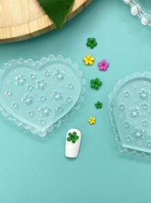 1 Khuôn Silicon DIY Thiết Kế Hoa, Khuôn Silicon Hiện Đại Cho DIY - Trong sáng - Xem 2