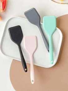 1入組矽膠烹飪鍋鏟 - 黑色 - 查看 7