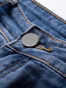 6pcs/Set Women Round Versatile Button For Daily Decoration Summer, School Fall, Autumn, Halloween - Silver - View 2
