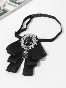 女士領結 - 黑色 - 查看 2