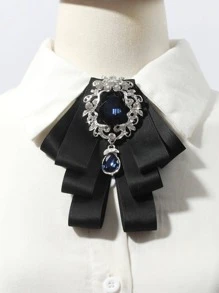 女士領結 - 黑色 - 查看 1
