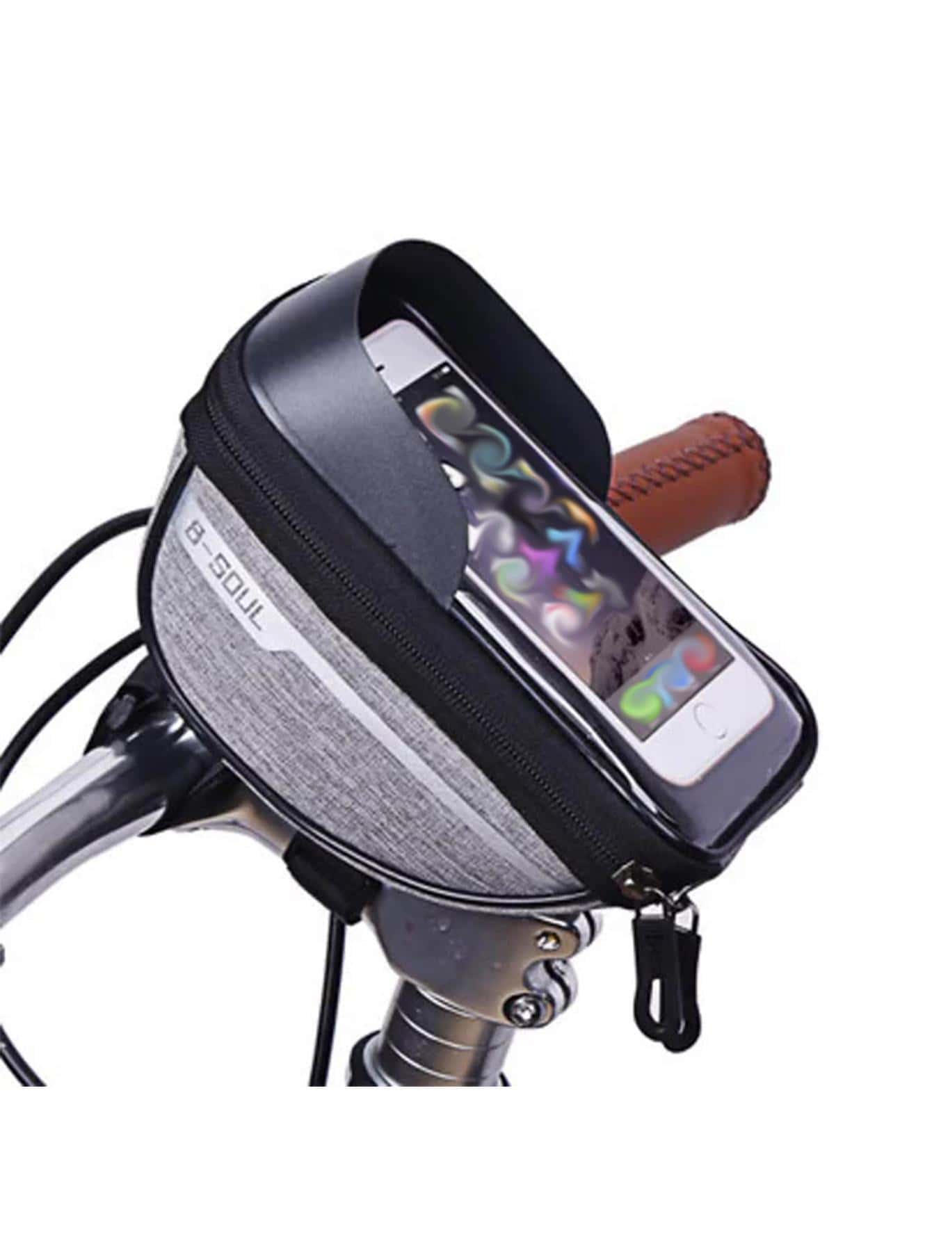 Móvil ajustable impermeable poliéster bicicleta delantero haz paquete para