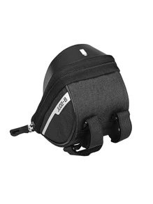 Móvil ajustable impermeable poliéster bicicleta delantero haz paquete para