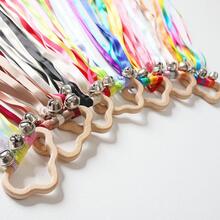 Children Rainbow Ribbon With Bells Cloud-shaped Ring Early Education Toy Color Recognition Sensory Toy - Multicolor - View 4