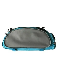 1 pieza Bolsa trasera de la parrilla de la bicicleta de ciclismo, transportador de carga multifuncional para bicicleta de montaña - Azul - Ver 8