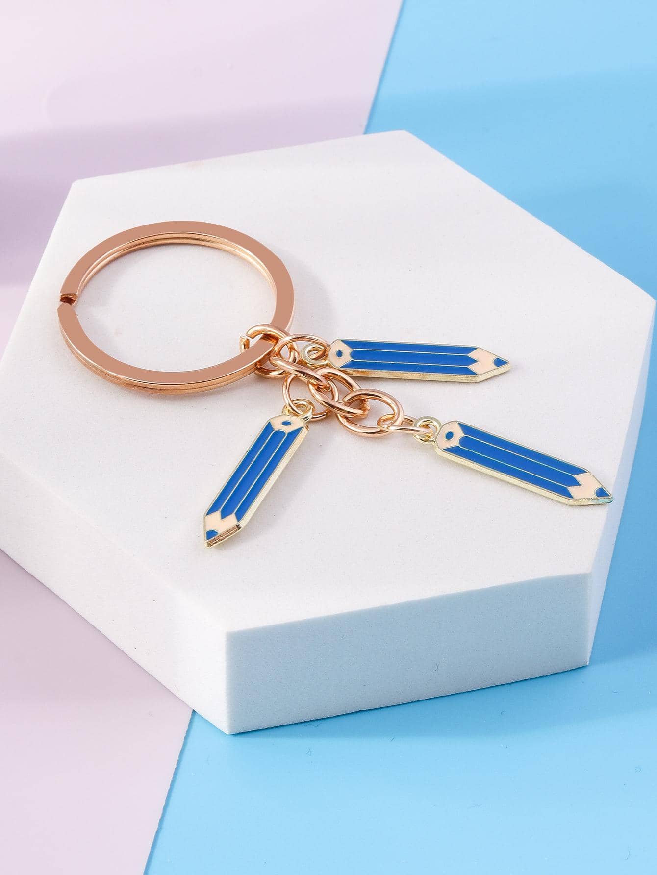 Pencil Charm Keychain | SHEIN USA