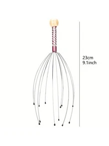 1 件头皮按摩机、学校、返校、旅行、旅行必需品、家居必需品、水疗、按摩工具、按摩、按摩器、水疗 - 彩色 - 查看 7