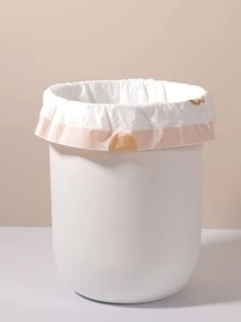 1 卷卡通图案垃圾袋、厨房、浴室、家居、家居用品 - 白色 - 查看 8