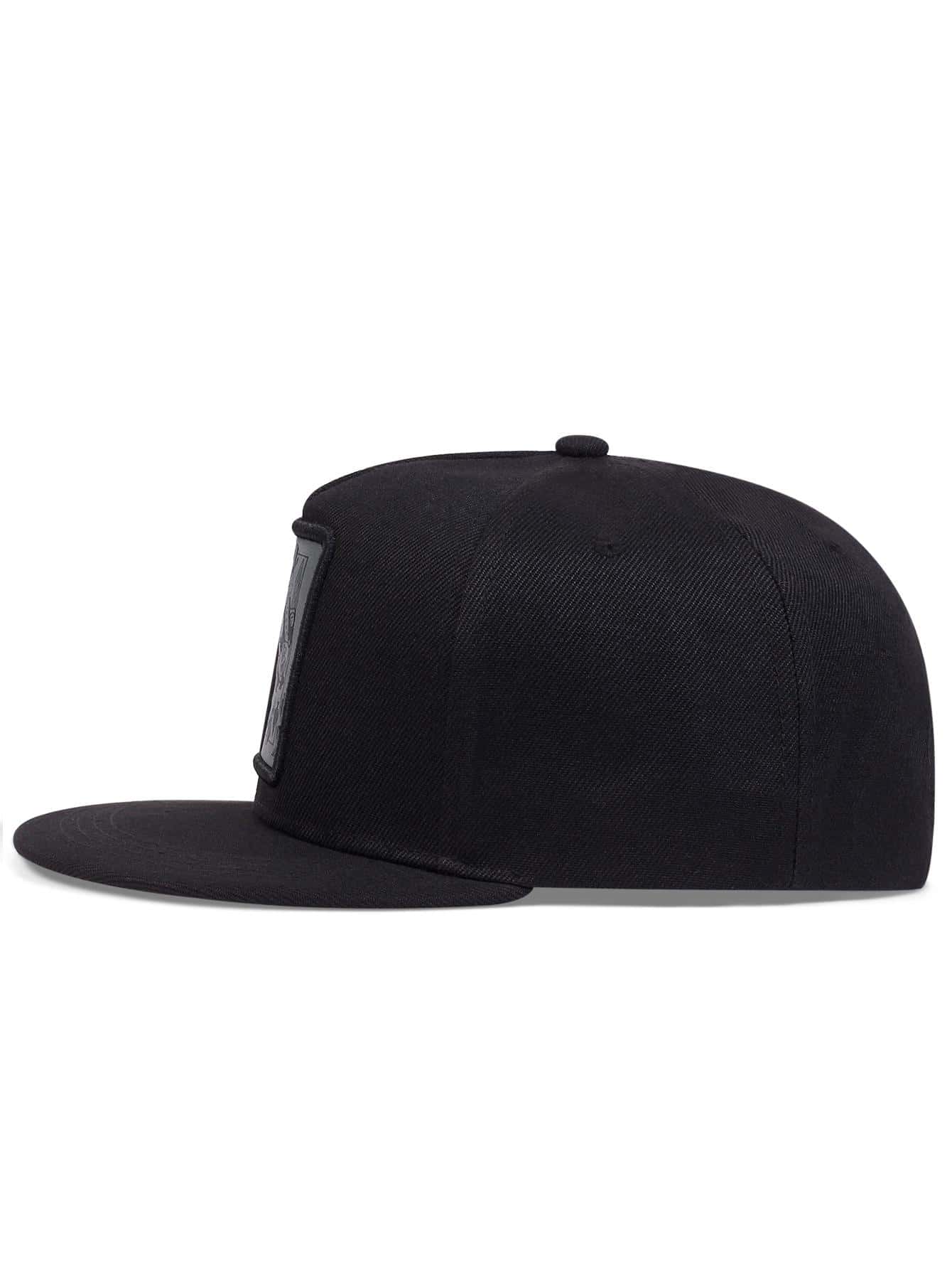 Đàn Ông Chơi Thẻ Patch Decor Hip Hop Cap Street - màu đen - Xem 4