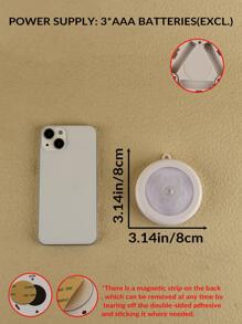 1 set debajo del gabinete moderno patrón interior Luz para Armario - Multicolor - Ver 11