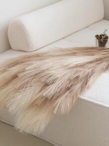 Cỏ Pampas giả, 1 chiếc cao 36''/90CM, hoa Pompas giả mềm mại, cành cỏ pompas nhân tạo lớn để làm đầy bình hoa, trang trí phòng cưới theo phong cách trang trại Boho, cỏ Pampas cao để làm bình hoa, trang trí mùa thu, mùa thu - Cà phê nâu - Xem 7