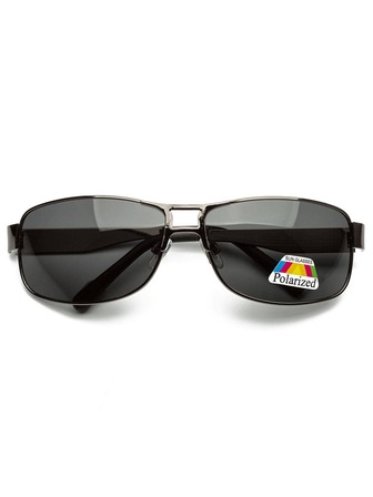 1 par de gafas de sol con montura cuadrada de moda para hombres para exteriores, vacaciones de verano, al aire libre, viajes