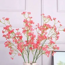 1入組擬真花粉色的假適用於家庭裝飾 - 粉色 - 查看 2