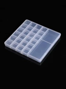 1入組透明首飾收納盒 - 無色 - 查看 3