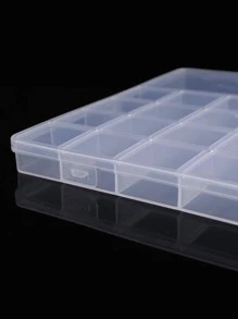 1入組透明首飾收納盒 - 無色 - 查看 7