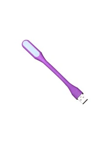1 set ABS mini USB Luz led portátil Libro Luz para leer 5v 1.2W pequeño USB lámpara plegable vista Luz para dormitorio - Morado - Ver 1