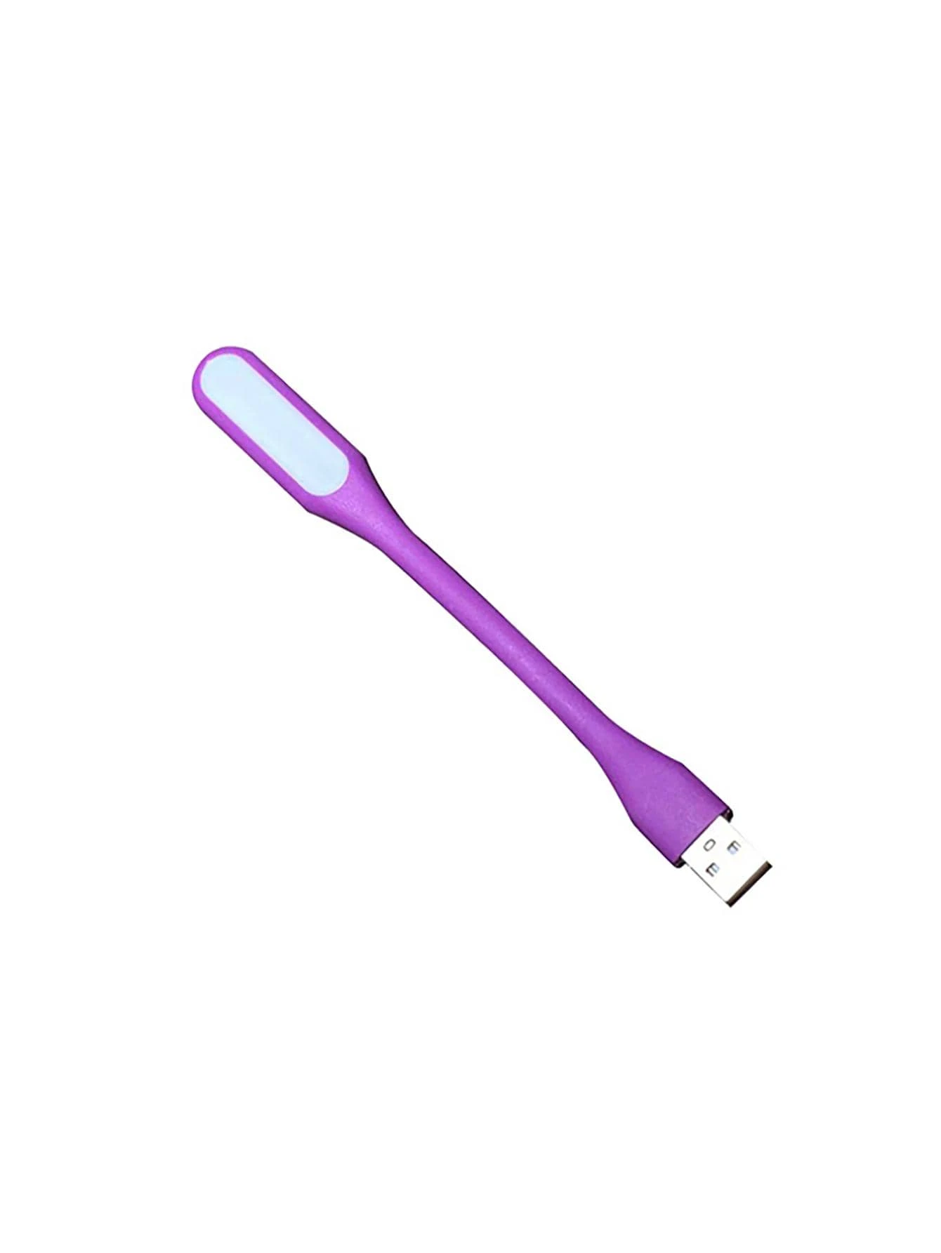 1 set ABS mini USB Luz led portátil Libro Luz para leer 5v 1.2W pequeño USB lámpara plegable vista Luz para dormitorio - Morado - Ver 1