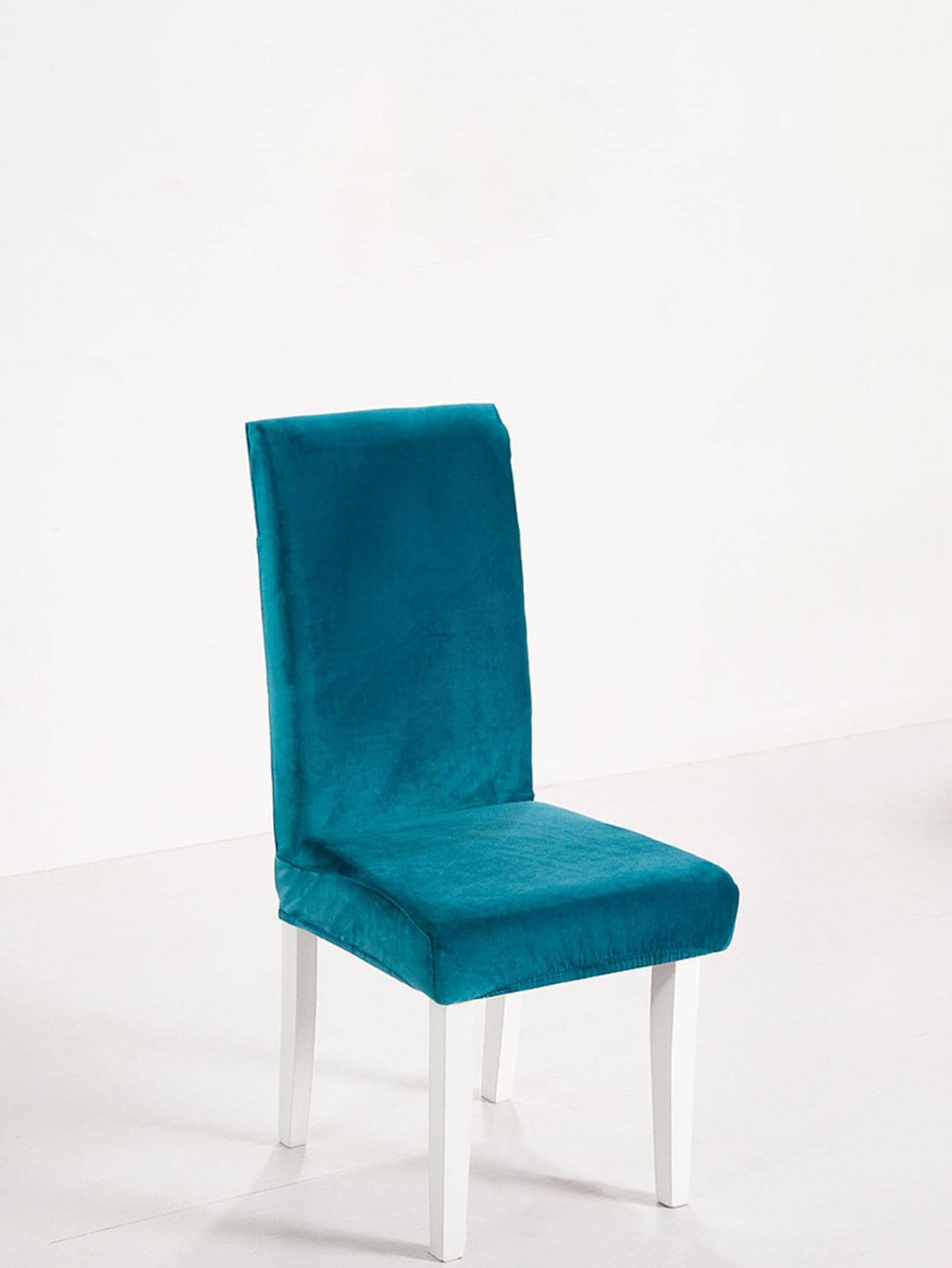 1入組素色椅套 - 藍色 - 查看 1