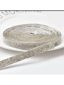 1 Kính Sang Trọng Kim Cương Giả Trang Trí Tự Làm Phụ Kiện Trang Sức Dành Cho Nữ Cho Tự Làm Trang Sức Làm - trắng - Xem 1