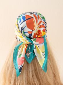 印花方巾 - 彩色 - 查看 3