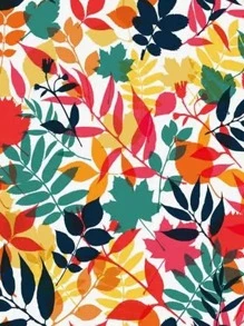 印花方巾 - 彩色 - 查看 5