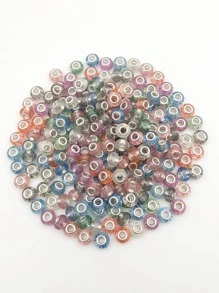 20入組/套隨機釘珠DIY首飾配件 - 閃粉珠 - 查看 4