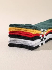 7 pares de calcetines de rayas para niños - Multicolor - Ver 2