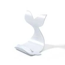 1入組PS桌面手機支架 - 白色 - 查看 1