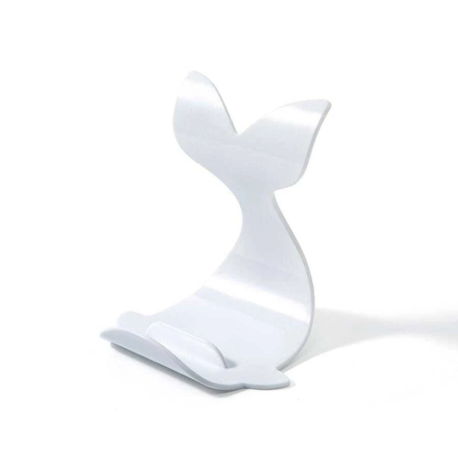 1入組PS桌面手機支架 - 白色 - 查看 1