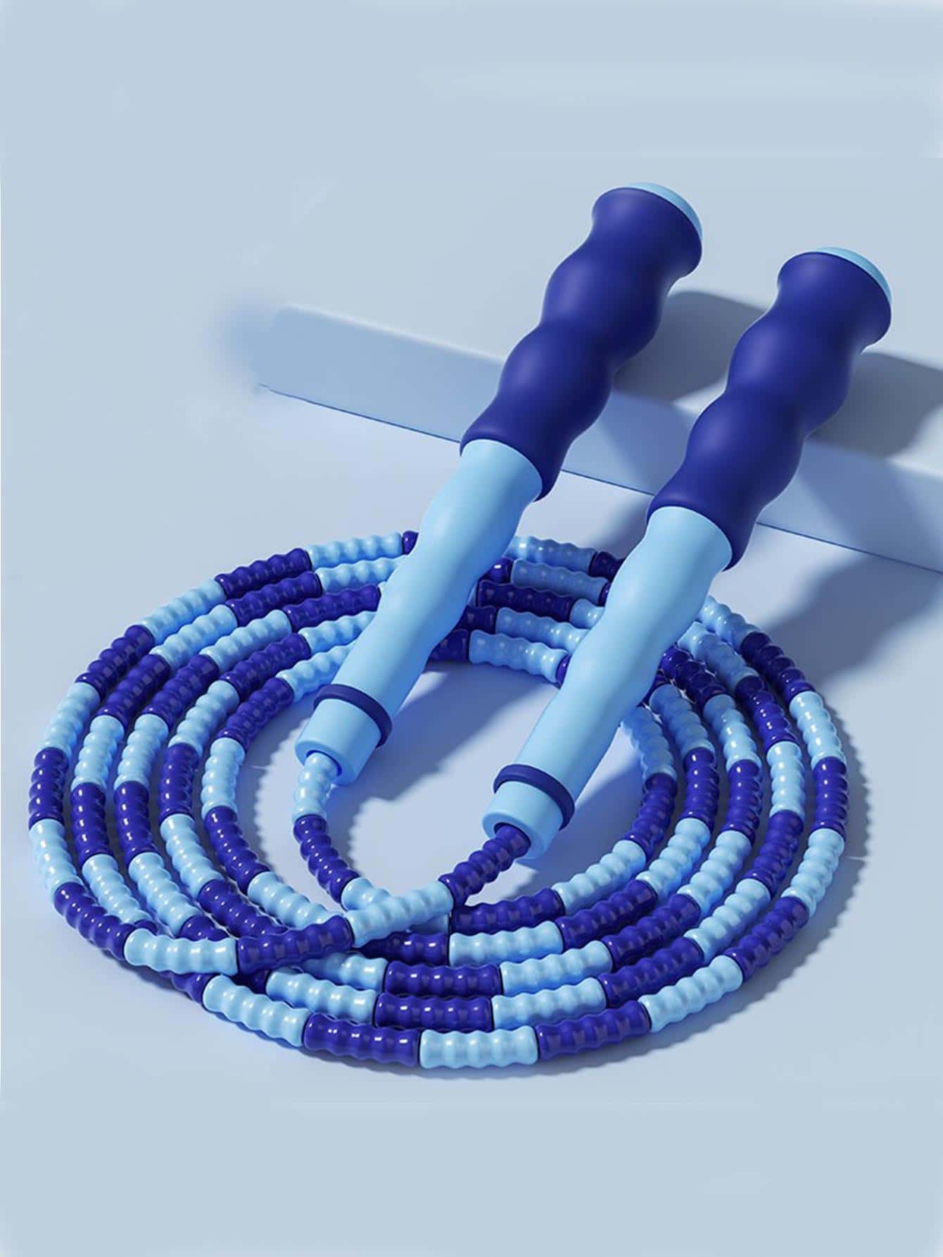 1Pc Khối Màu PVC Dây Nhảy Thể Dục Ngoài Trời - Màu xanh lam - Xem 1