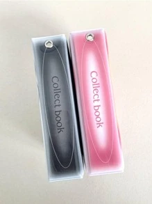 1 pieza Álbum de fotos con diseño de corazón - Negro - Ver 6