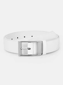 Men Square Buckle Belt For Daily Use Gift For Friend Casual Summer, School