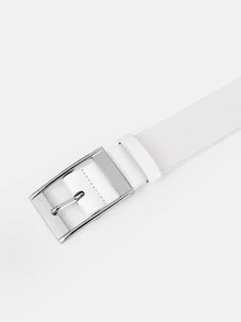 Men Square Buckle Belt For Daily Use Gift For Friend Casual Summer, School