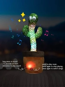 1入組聚酰胺創意仙人掌設計互動遊戲適合派對 - 軍綠色 - 查看 4