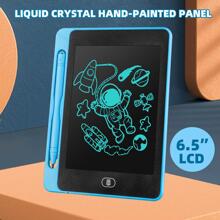 1set Plastic Writing Tablet Drawing Board, Minimalist Children Doodle Sketchpad Toy For Home