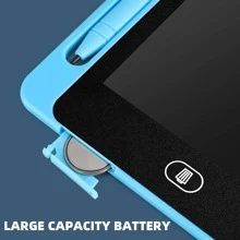 1set Plastic Writing Tablet Drawing Board, Minimalist Children Doodle Sketchpad Toy For Home