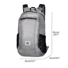 遠足輕便防水背包可折疊野營遠足旅行運動包