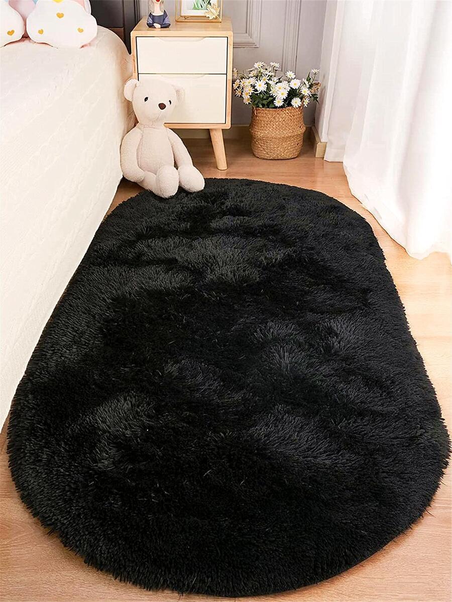 1pc Soft & Fluffy Luxury Long Pile Carpet - Plush, Non-Slip, Machine Washable, Non-Fading, Soft Touch, Suitable For Living Room, Bedroom, Home Decor, Room Decor, Decorative Rug, Floor Covering!