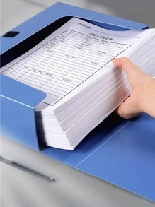 Hộp tập tin , A4 Bìa đựng hồ sơ , Dày lên Dữ liệu Sổ lưu trữ , Văn phòng Hộp trữ , Theo chiều dọc Tổ chức tài liệu , Nhãn mác Hộp - màu đen - Xem 4