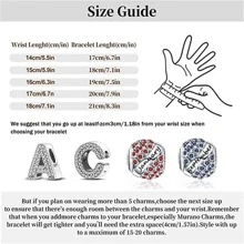 Vòng tay trang trí trái tim bằng đá khối Zirconia - Bạc - Xem 3