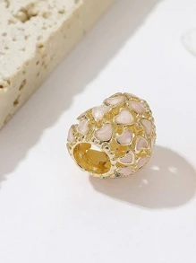 1 Thời Trang Hợp Kim Kẽm Thiết Kế Trái Tim Tự Làm Đính Hạt Dành Cho Nữ Cho Tự Làm Trang Sức Làm - Nhiều màu - Xem 4